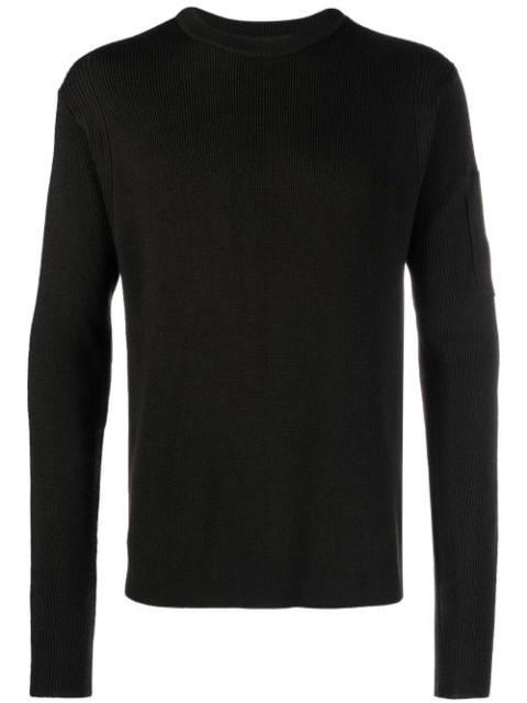 Lens-detail knitted jumper by C.P 