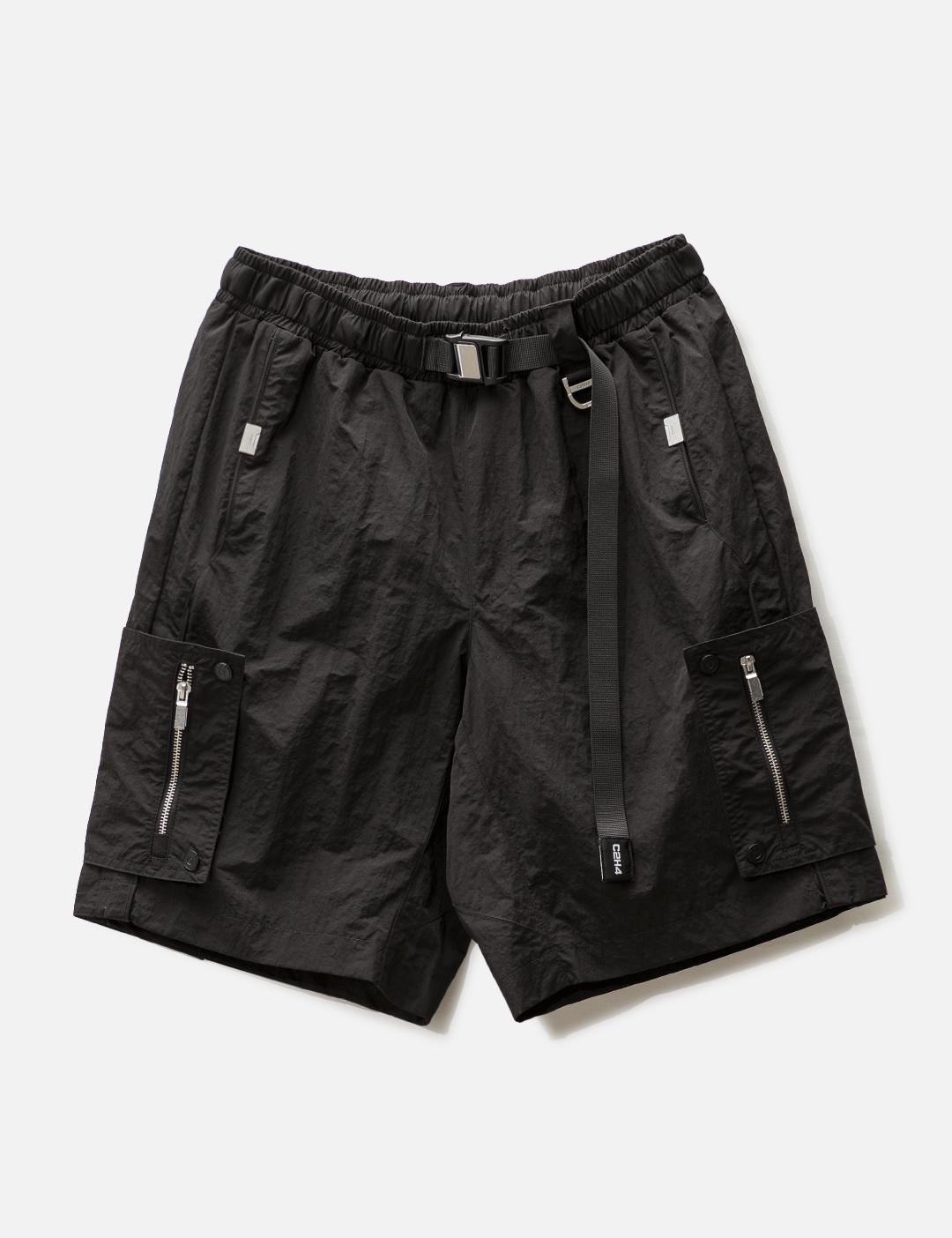 001-X - Side Pockets Track Shorts by C2H4