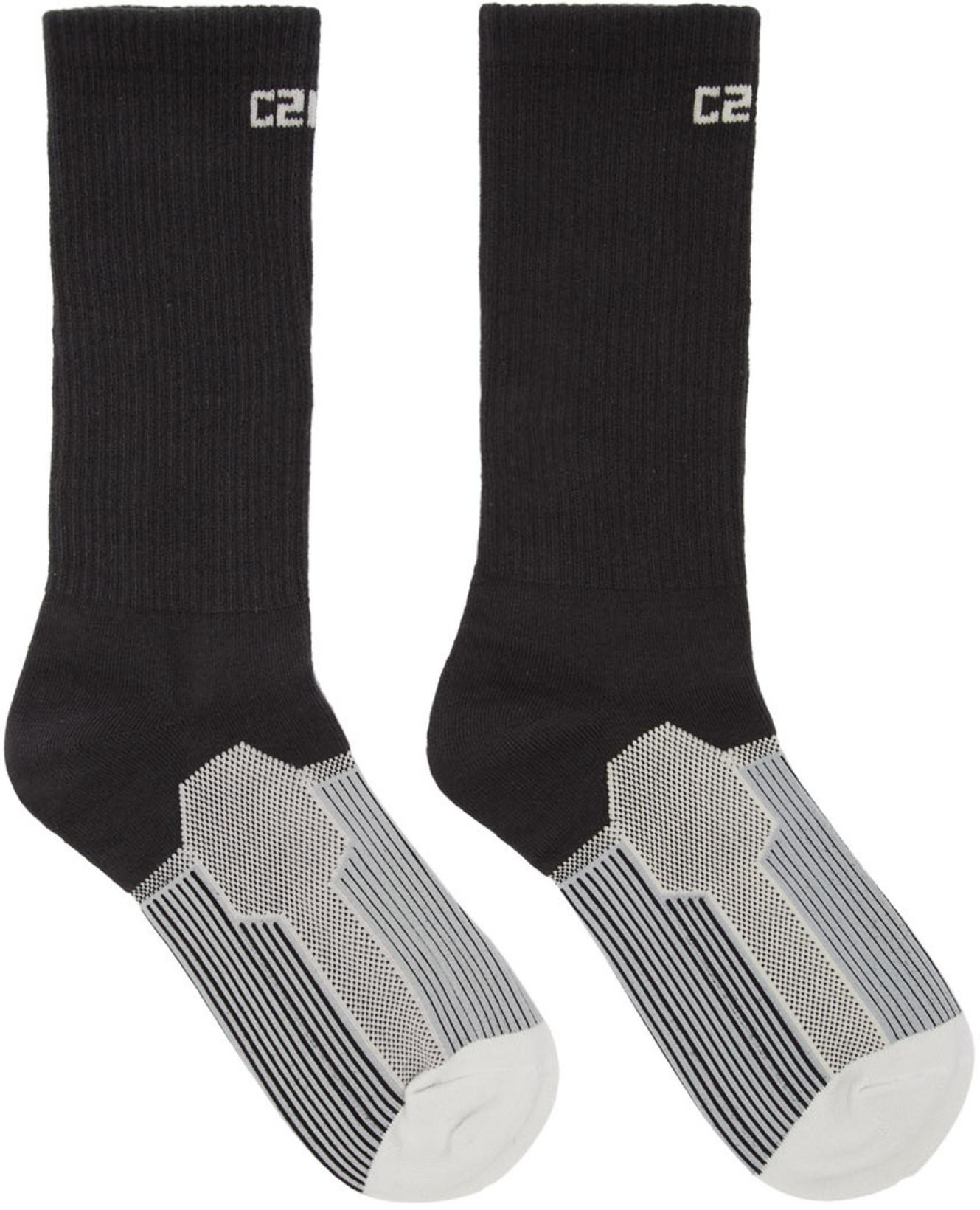 Grey Time Supervisor Expert Socks by C2H4