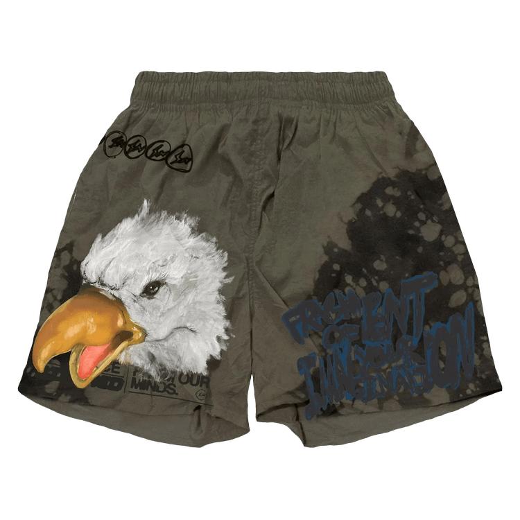 cactus jack fragment shorts