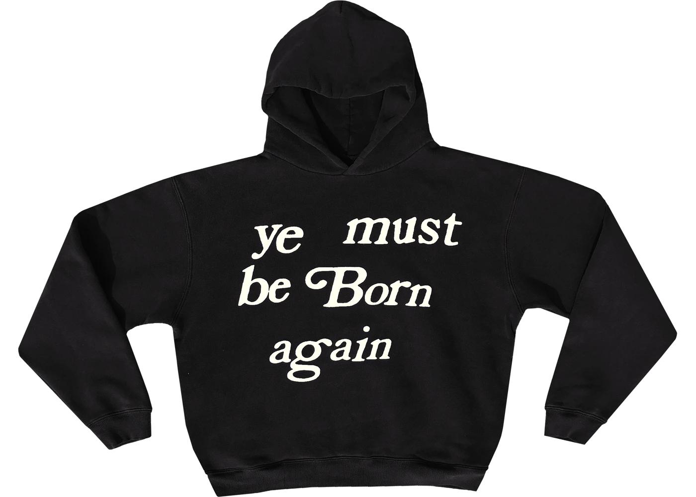 Born Again Hooded Sweatshirt Black by CACTUS PLANT FLEA MARKET