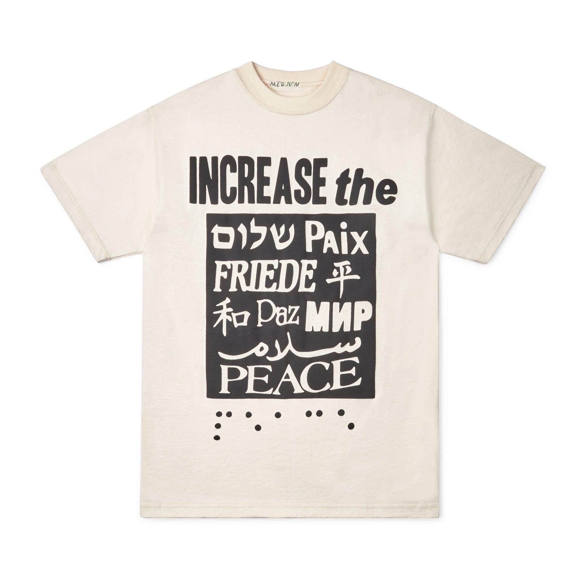 Cactus Plant Flea Market Increase The Peace T-Shirt (Mixed) by CACTUS PLANT FLEA MARKET