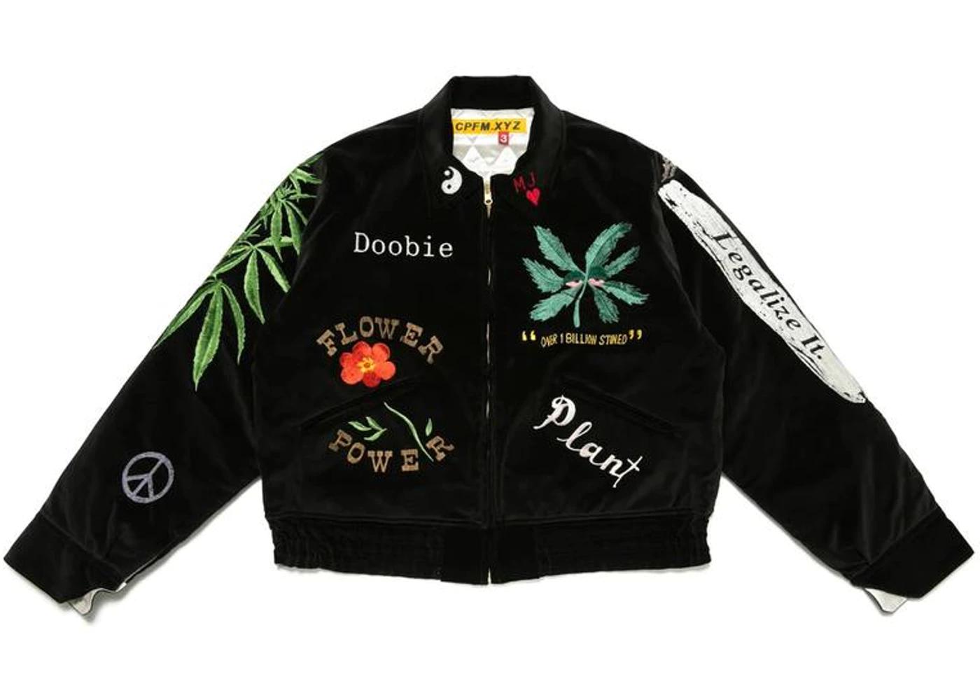 Souvenir Jacket Black by CACTUS PLANT FLEA MARKET