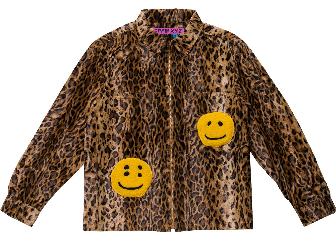 Zip Work Shirt Leopard by CACTUS PLANT FLEA MARKET