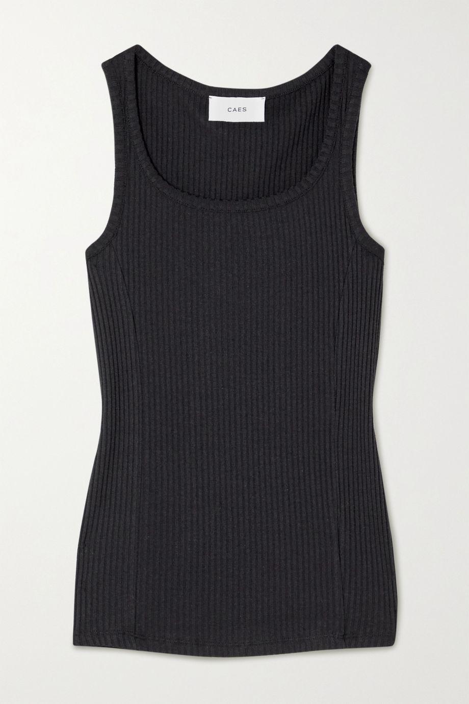 + NET SUSTAIN ribbed stretch-jersey tank by CAES
