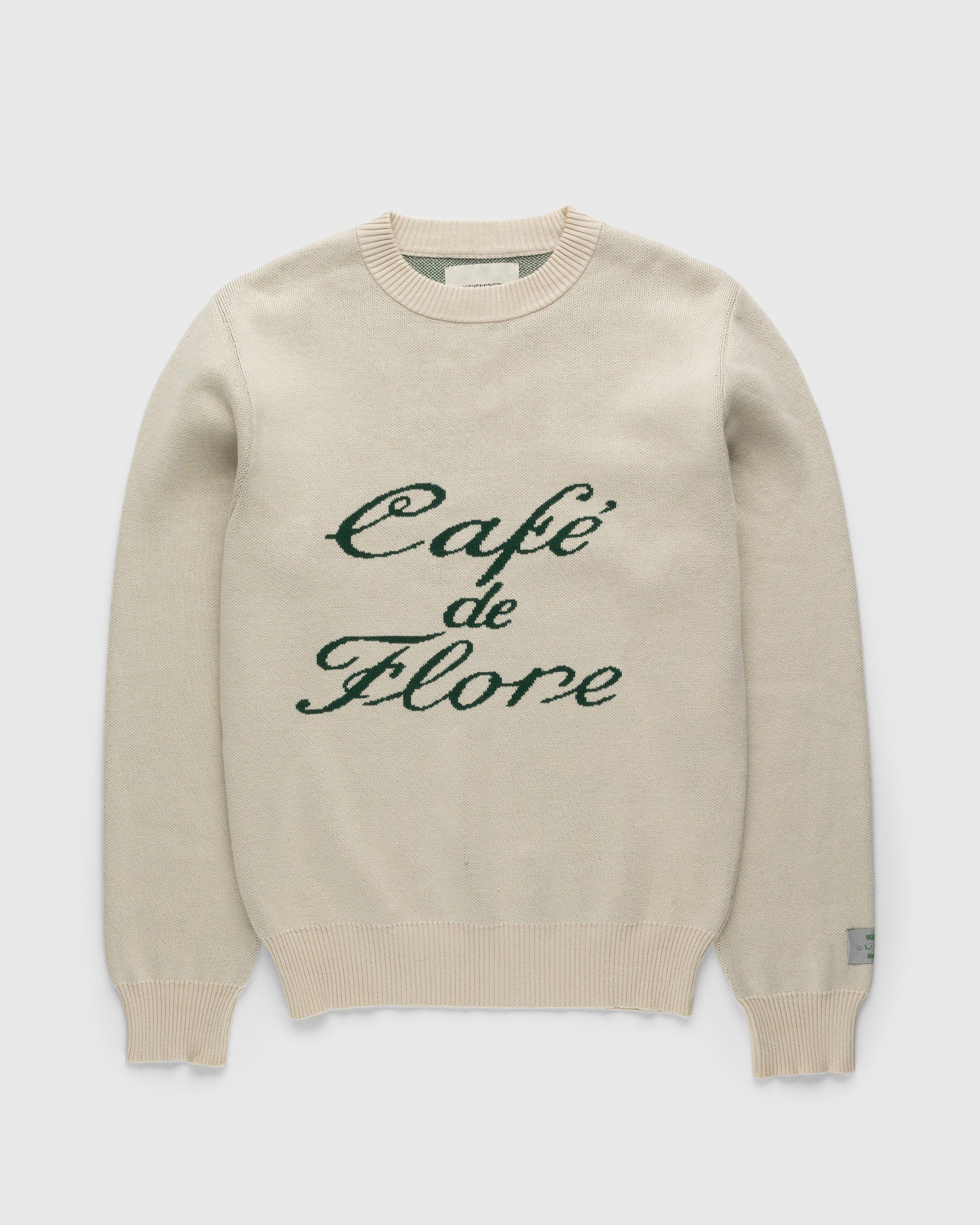 Café de Flore x Highsnobiety – Knitted Jumper by CAFE DE FLORE X HIGHSNOBIETY