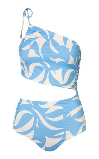 Marissa Asymmetric One-Piece Swimsuit by CALA DE LA CRUZ