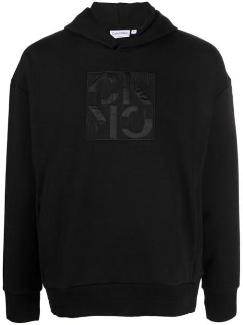 logo-patch hoodie by CALVIN KLEIN