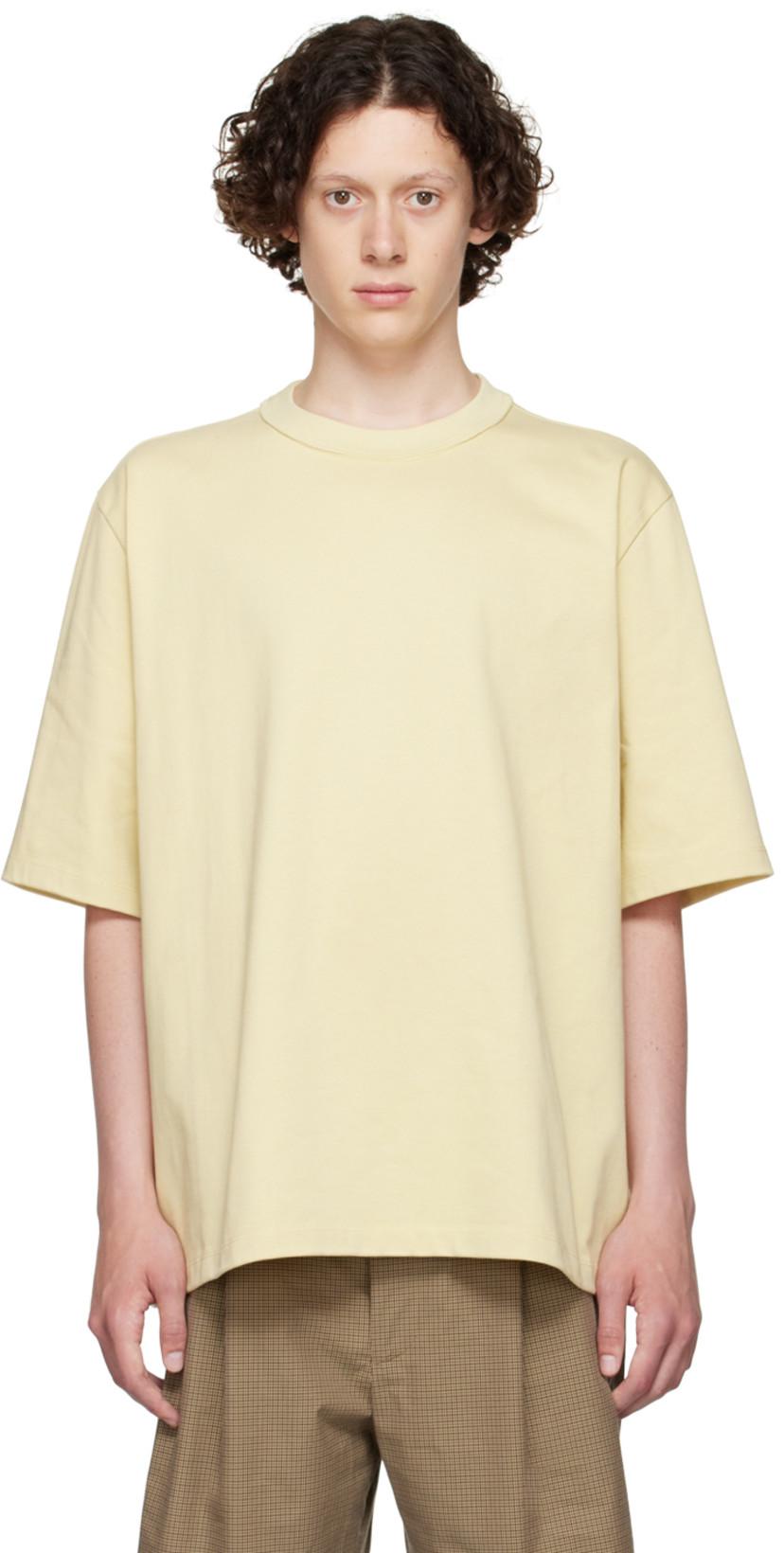 Yellow Big T-Shirt by CAMIEL FORTGENS