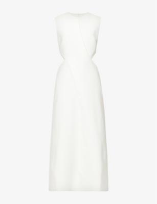 Hoxton cut-out woven maxi dress by CAMILLA&MARC