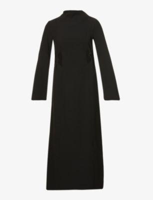 Knight cut-out woven midi dress by CAMILLA&MARC