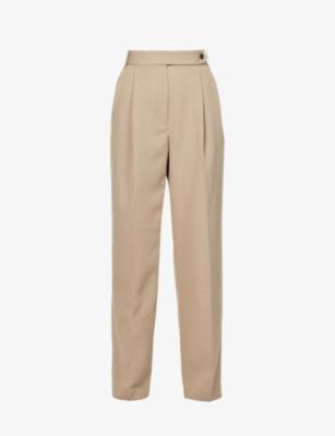 Monti straight-leg mid-rise stretch-woven trousers by CAMILLA&MARC