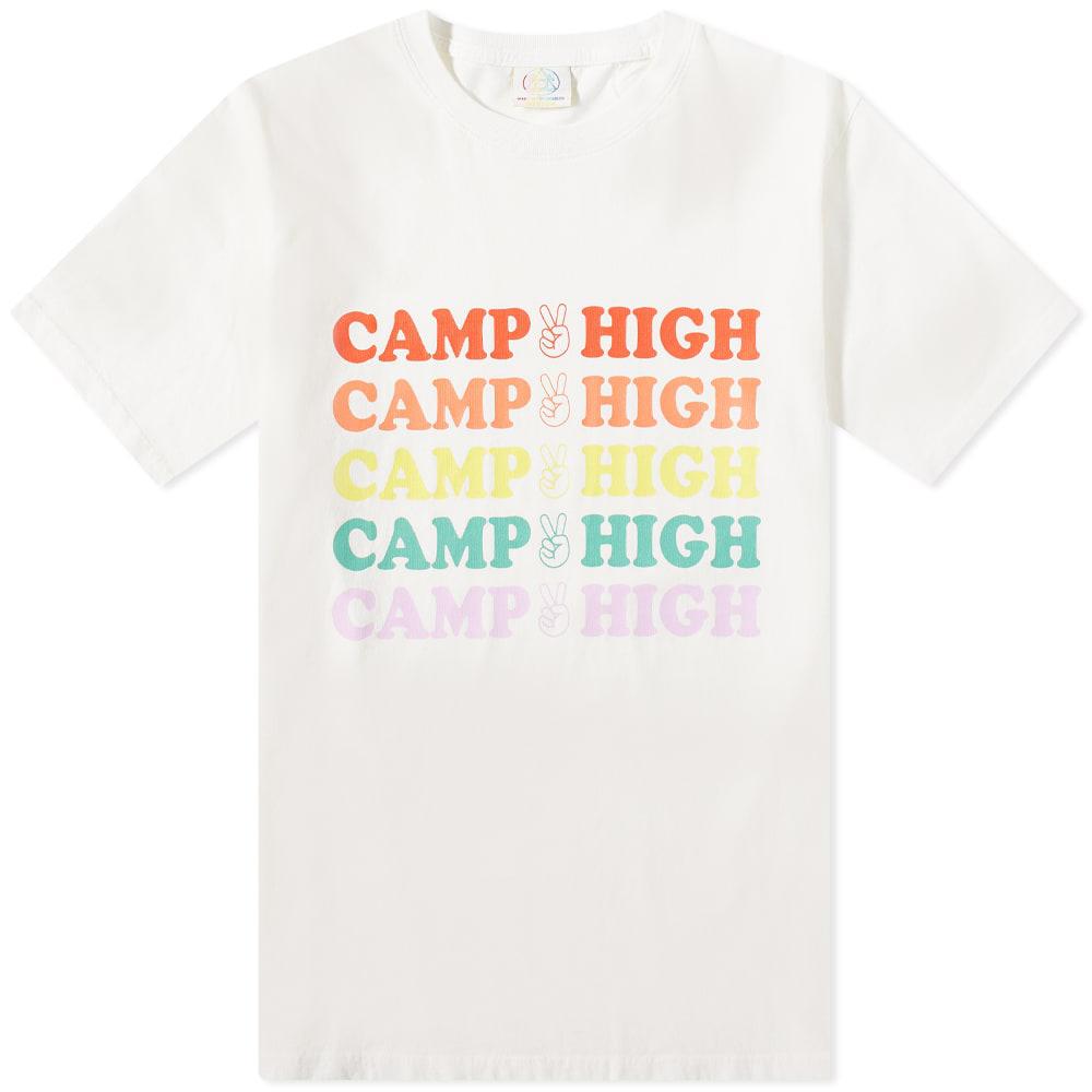 Camp High Peace Out Tee by CAMP HIGH