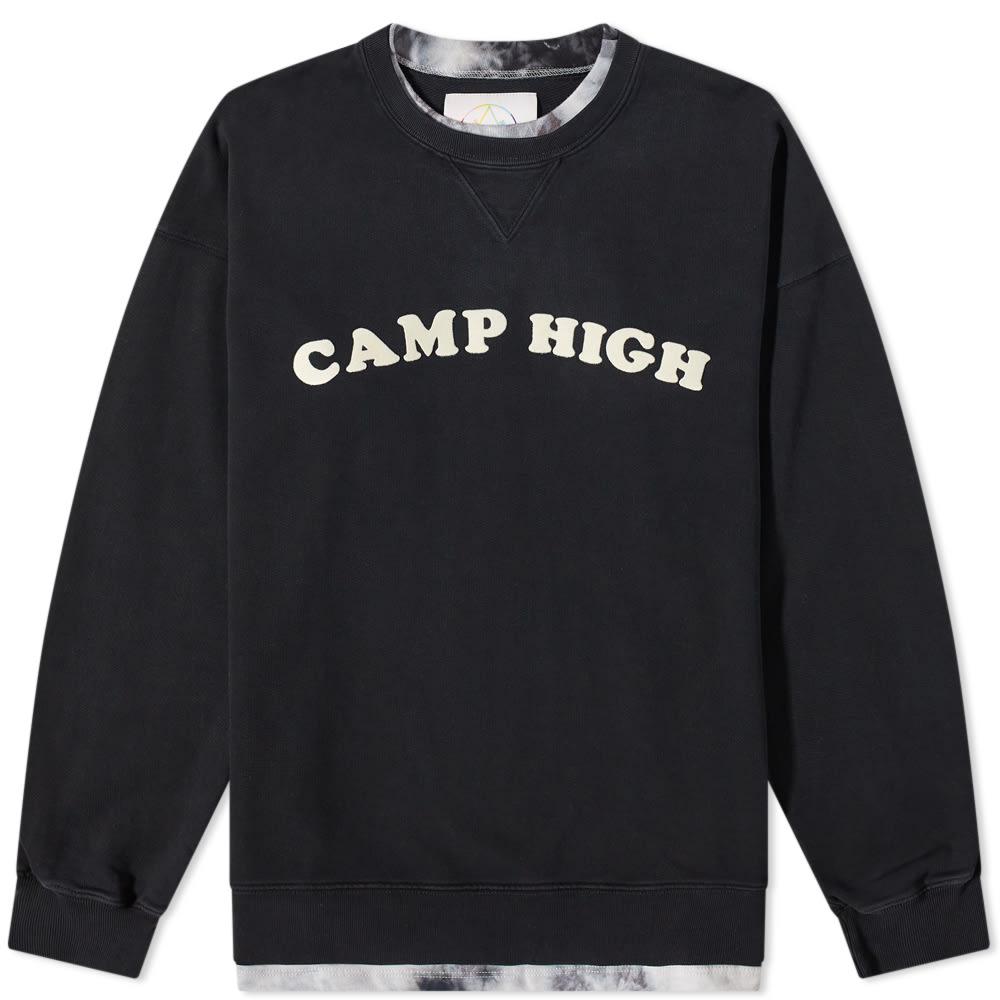 Camp High Spy Dye Crew Sweat by CAMP HIGH