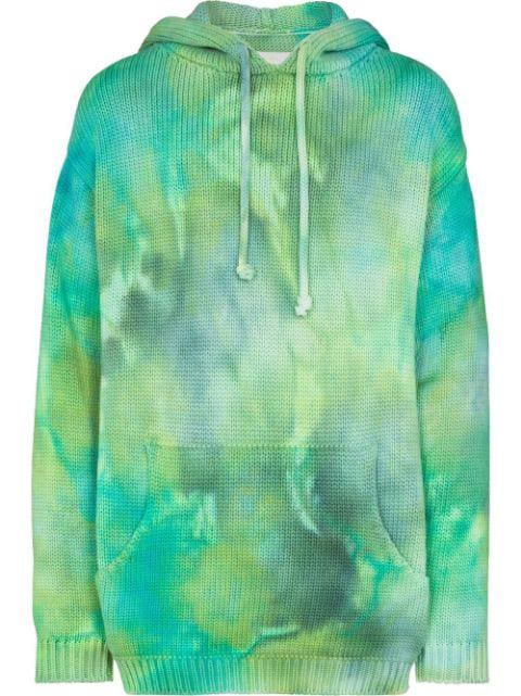 tie-dye hoodie by CAMP HIGH