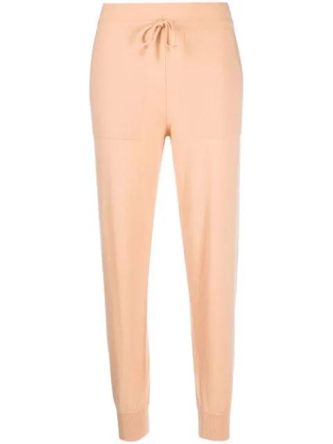 slim-fit cashmere trousers by CANESSA
