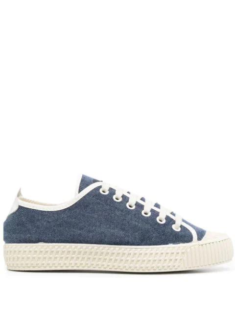 low-top canvas sneakers by CAR SHOE