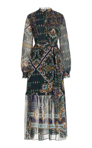 Verity Printed Silk-Chiffon Maxi Dress by CARA CARA