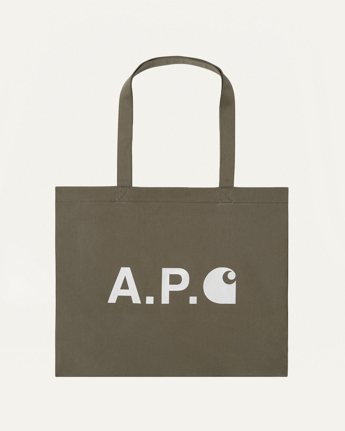 Carhartt WIP x A.P.C. – Alan Shopping Bag by CARHARTT WIP X A.P.C.