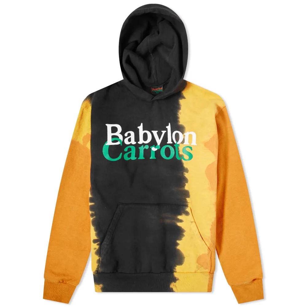 Carrots by Anwar Carrots x Babylon Stacked Logo Hoody by CARROTS BY ANWAR CARROTS