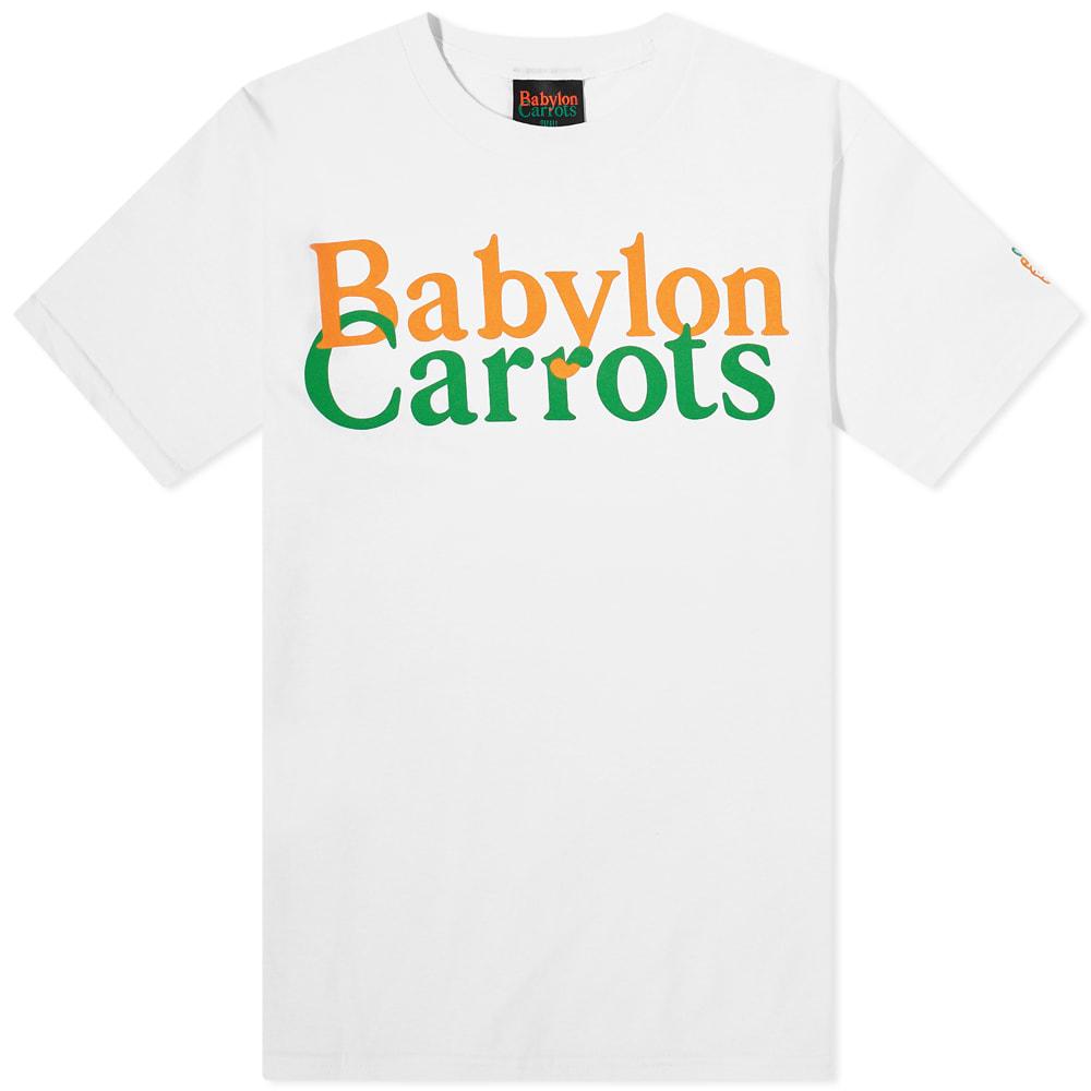 Carrots by Anwar Carrots x Babylon Stacked Logo Tee by CARROTS BY ANWAR CARROTS