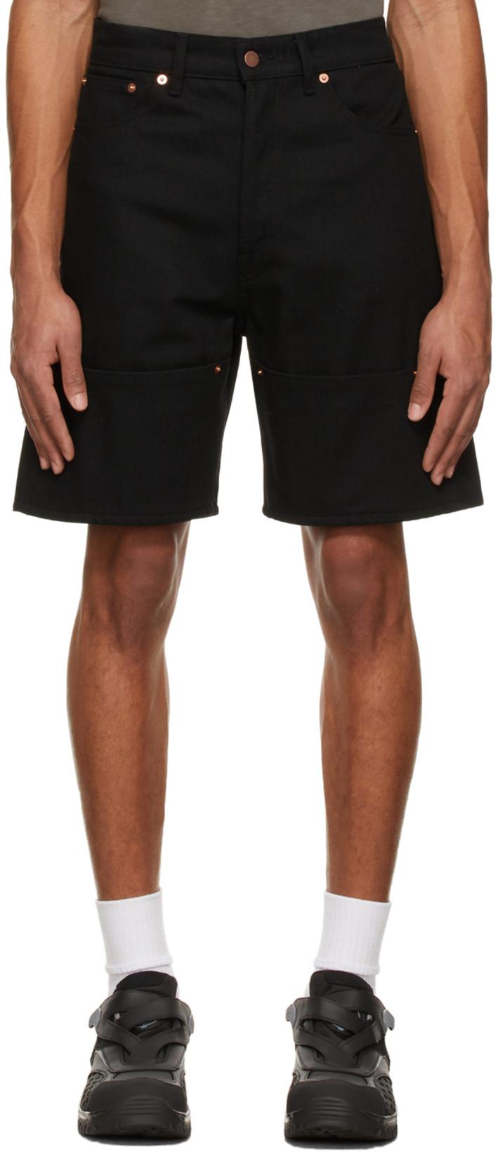 Black Denim 'The Original' 213 Shorts by CARSON WACH