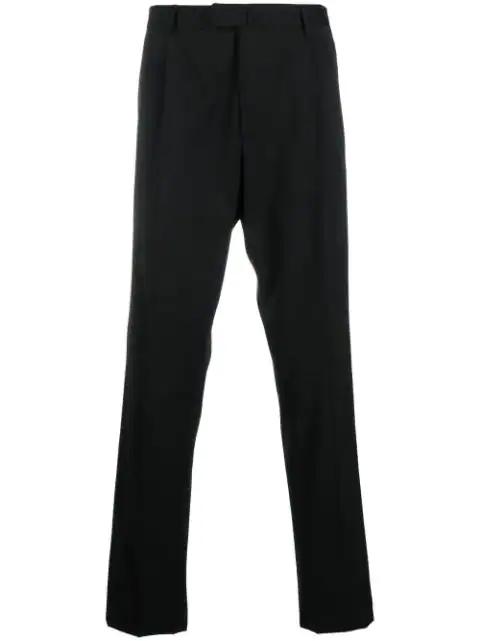 pleat-detail four-pocket tailored trousers by CARUSO