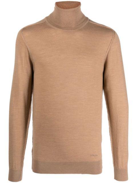 roll neck pullover jumper by CARUSO