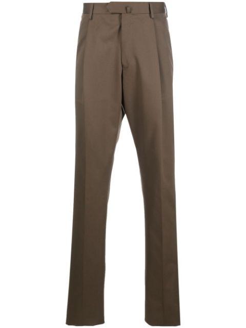 straight-leg cut trousers by CARUSO
