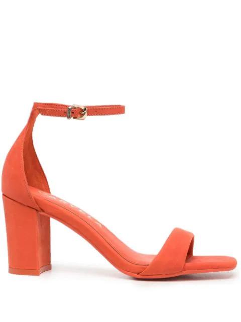 Second Skin square-toe sandals by CARVELA