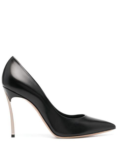 110mm pointed toe pumps by CASADEI