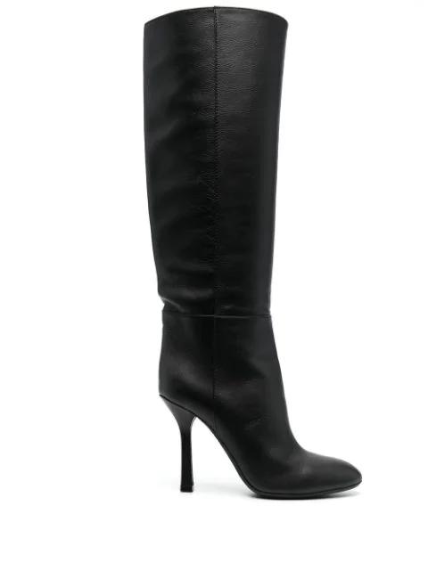 Tango knee-high leather boots by CASADEI