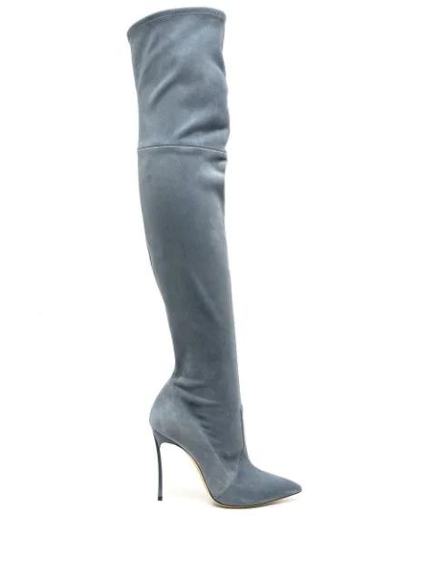 over-the-knee length 115mm boots by CASADEI