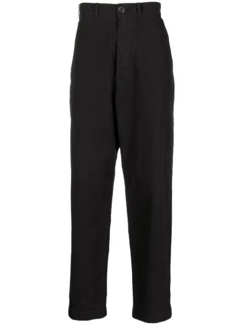 garment dyed straight-leg trousers by CASEY CASEY