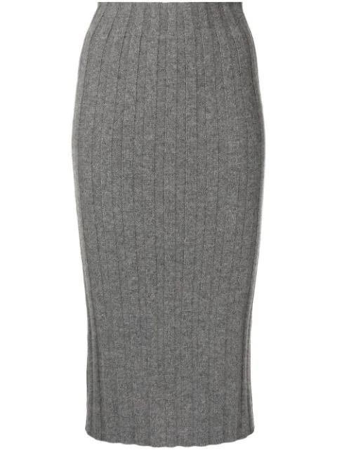 Lenny chunky-knit skirt by CASHMERE IN LOVE