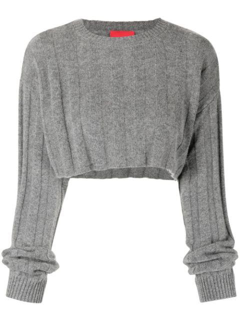 Remy cropped knit top by CASHMERE IN LOVE