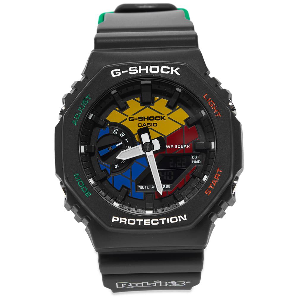 G-Shock x Rubiks Cube GAE-2100RC-1A Watch by CASIO