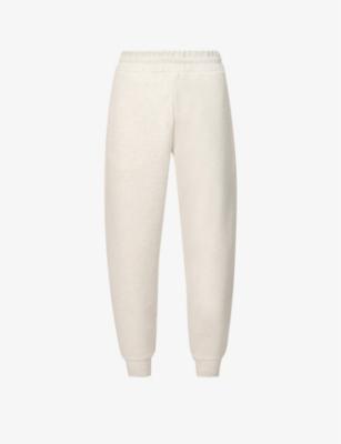 Brand-embossed tapered-leg stretch-woven jogging bottoms by CASTORE