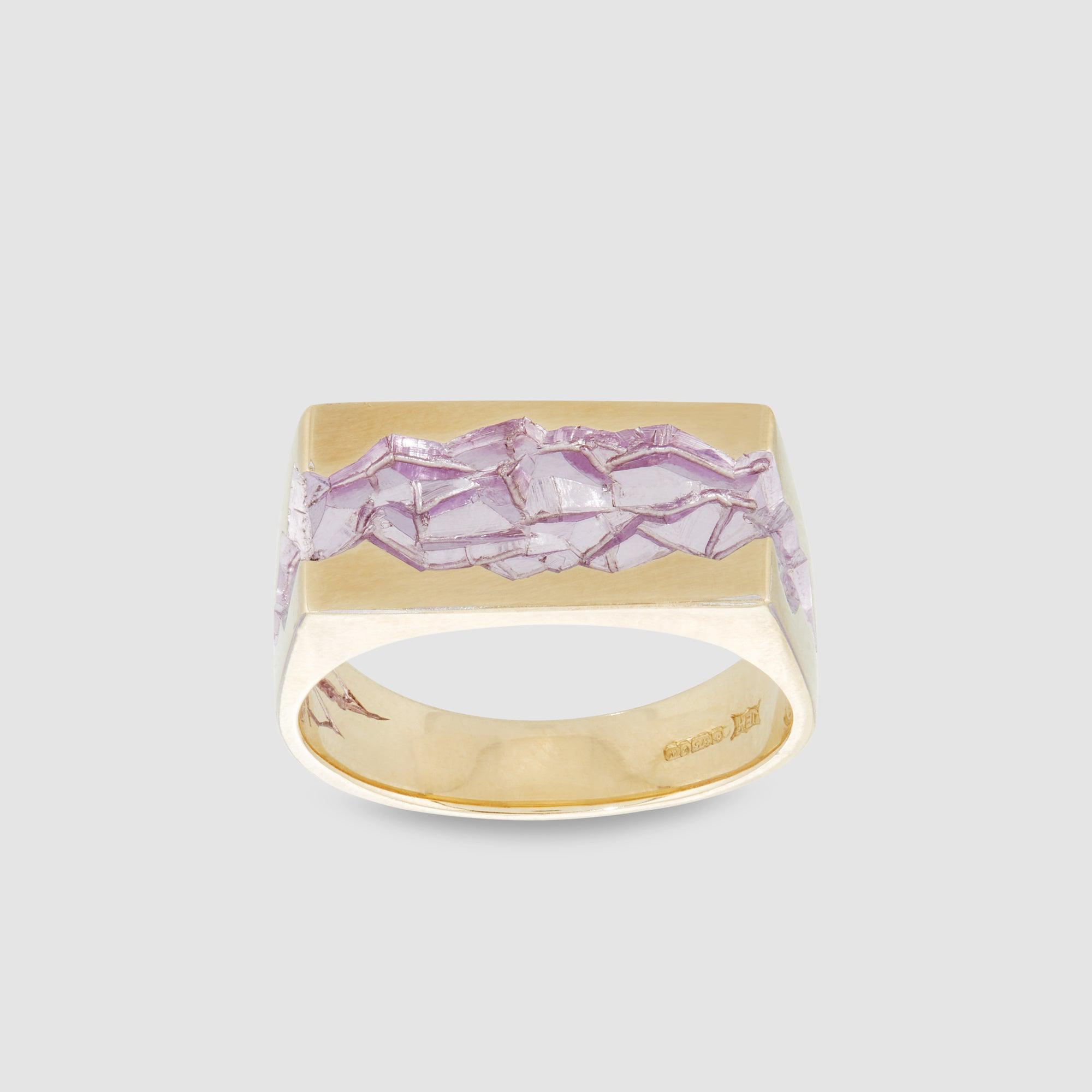 Castro Hellsgate Pink Ceramic Ring by CASTRO