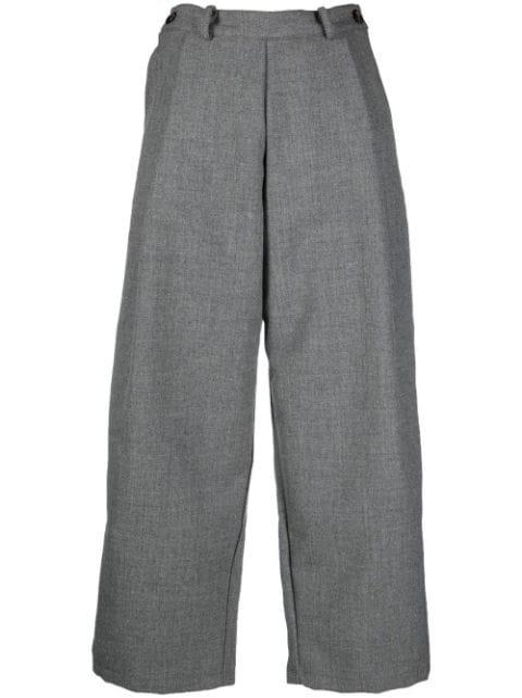Georgia cropped trousers by CAWLEY STUDIO