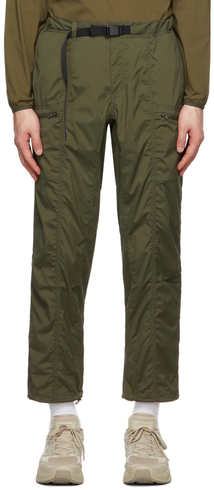 Khaki Vented Cargo Pants by CAYL