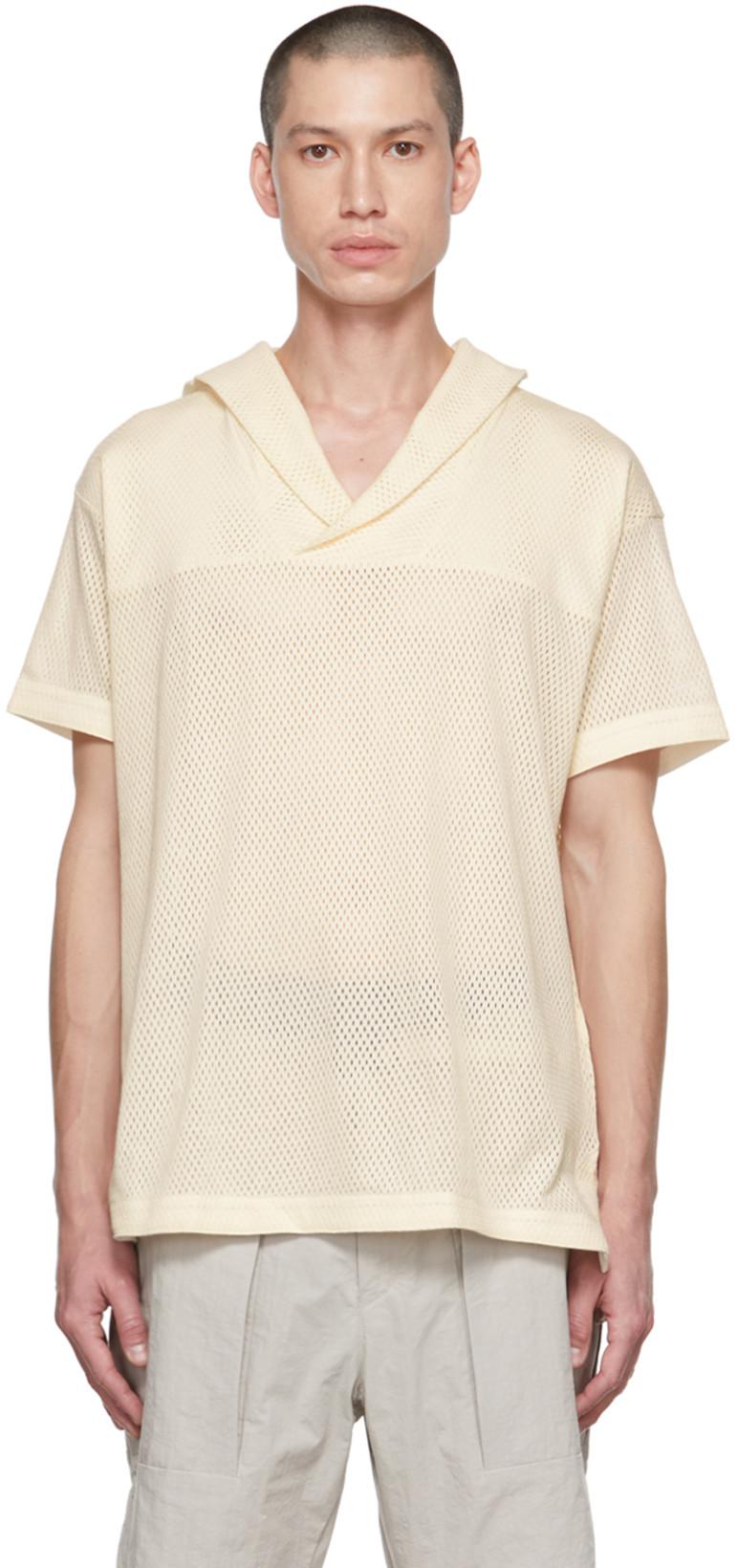 Off-White Mesh T-Shirt by CCP