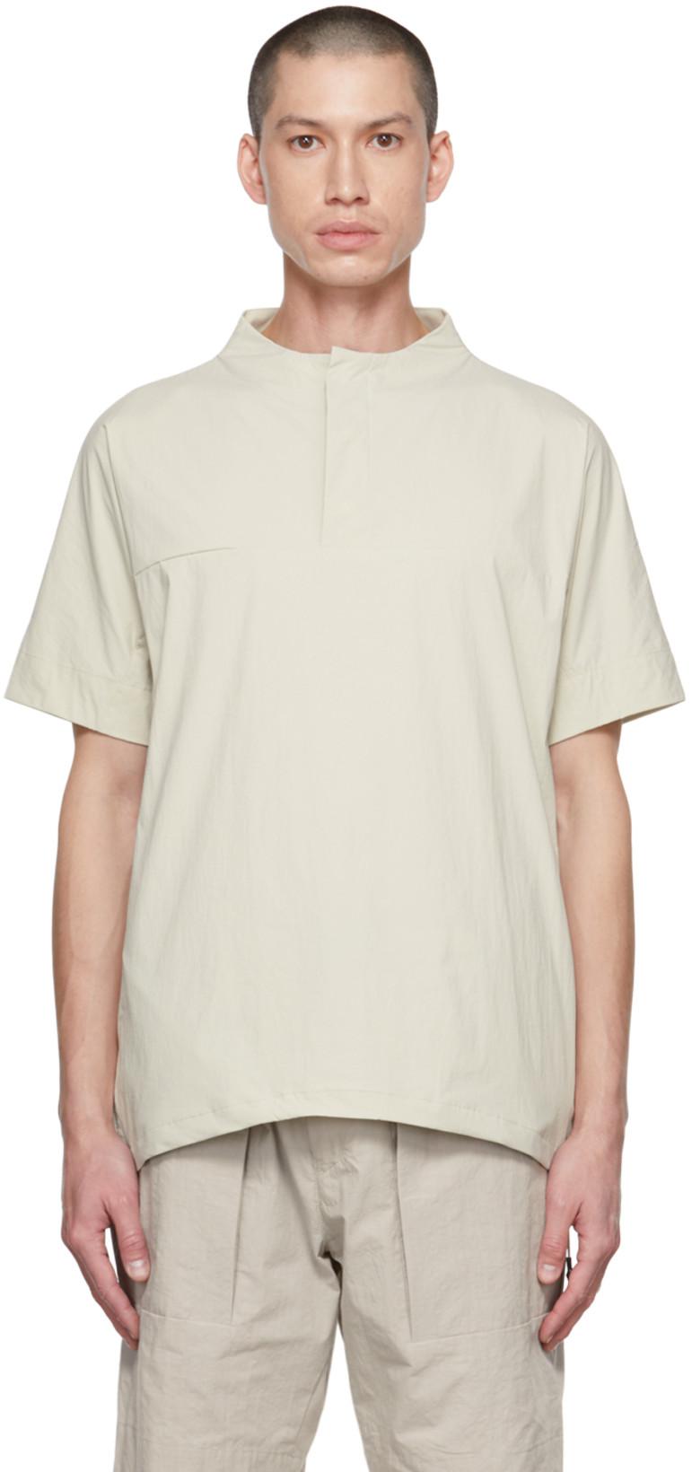Off-White Pullover T-Shirt by CCP