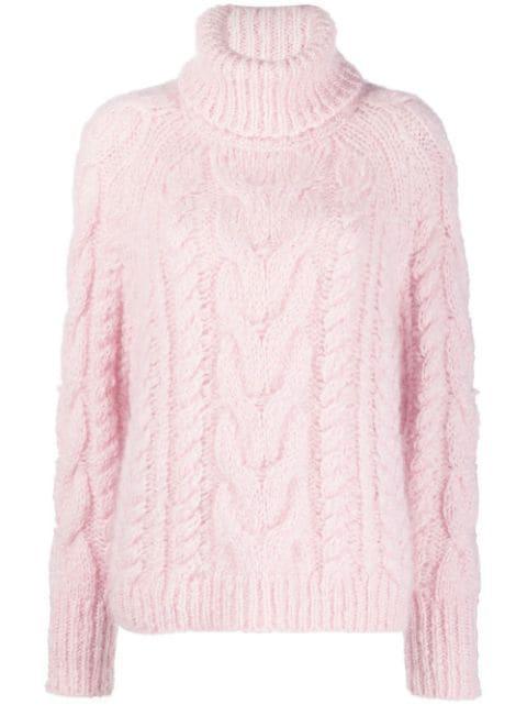 Iero cable-knit jumper by CECILIE BAHNSEN