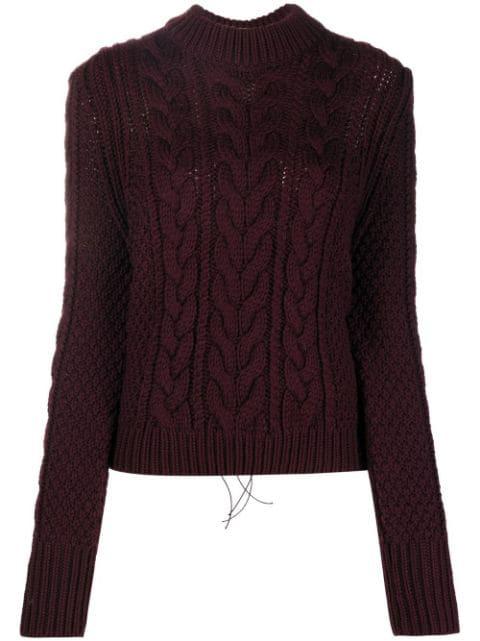 Isabella cable-knit jumper by CECILIE BAHNSEN