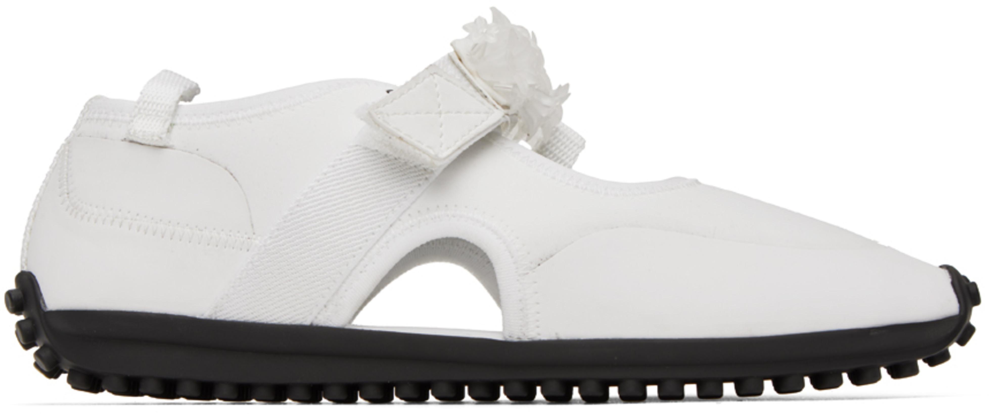 White Sara Sneakers by CECILIE BAHNSEN