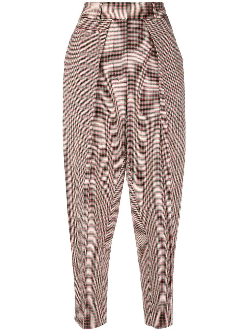 checked trousers by CEDRIC CHARLIER