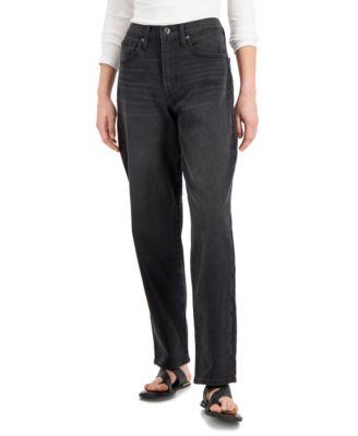 Juniors' High-Rise Straight-Leg Jeans by CELEBRITY PINK