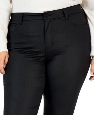 Trendy Plus Size Curvy High-Rise Skinny Jeans by CELEBRITY PINK