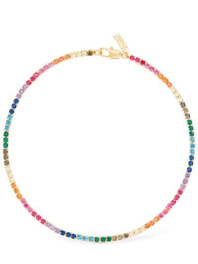 Rainbow Dreams collar necklace by CELESTE STARRE